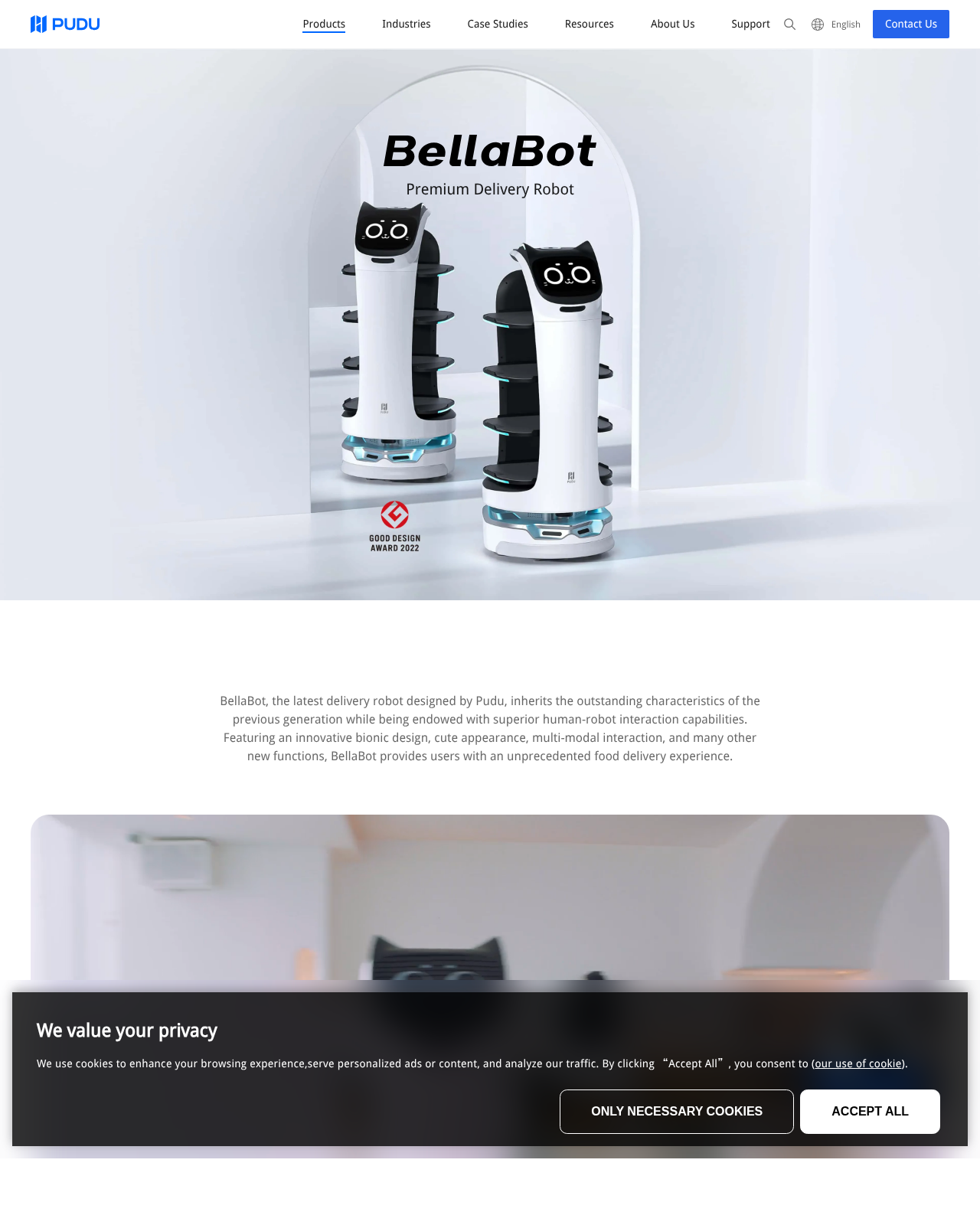 Pudu BellaBot 送餐機器人